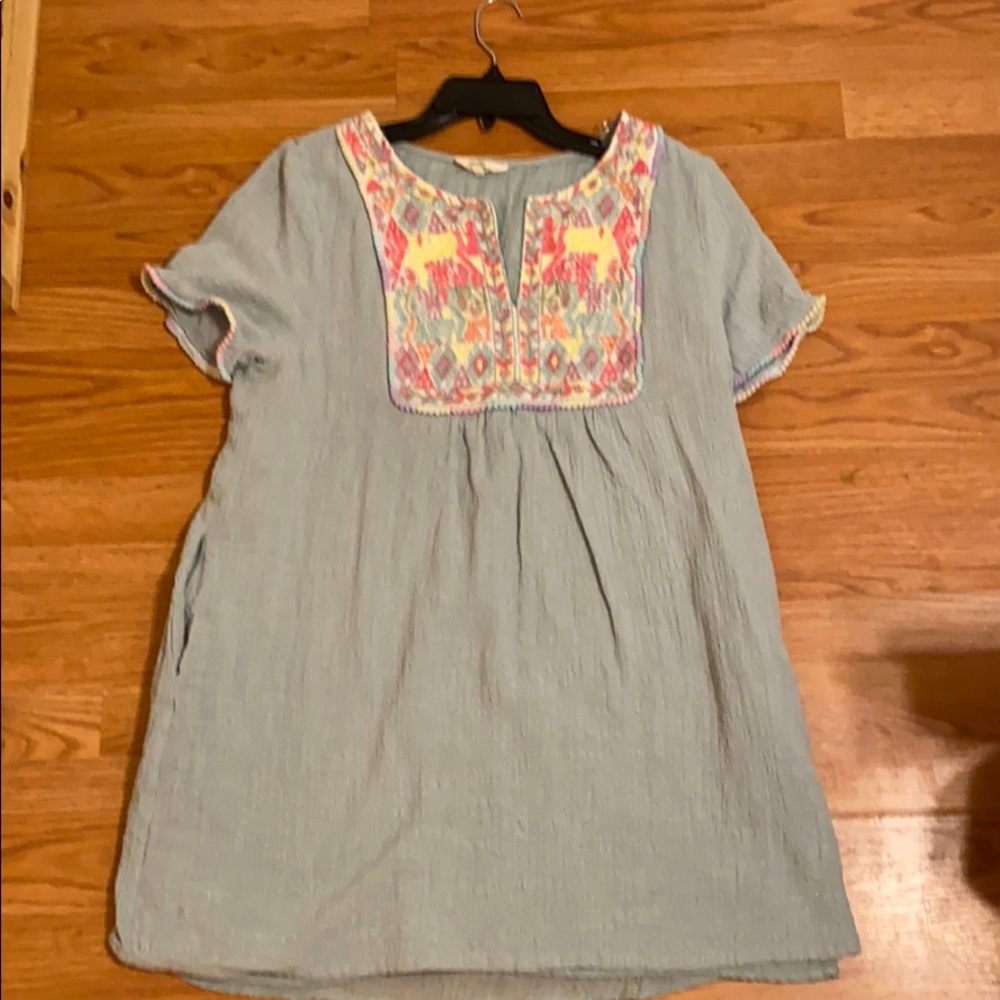 Short sleeved dress worn 2 times